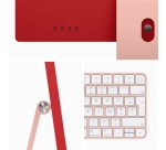 iMac Apple 24" écran retina 4,5K 256 Go SSD 8 Go RAM Puce M3 CPU 8 cœurs GPU 10 cœurs Rose Reconditionné