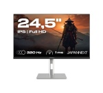 Ecran PC Japannext Gaming 24,5'' IPS FHD 320Hz Pied ergonomique