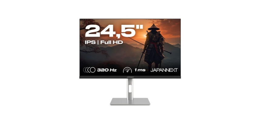 Ecran PC Japannext Gaming 24,5'' IPS FHD 320Hz Pied ergonomique