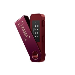 Cryptowallet Ledger Nano S Plus Magenta carminé