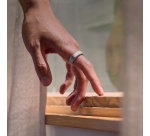 Bague connectée Oura Ring 4 - Size Before You Buy - Silver - Size 4