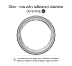 Bague connectée Oura Ring 4 - Brushed Silver - Size 5