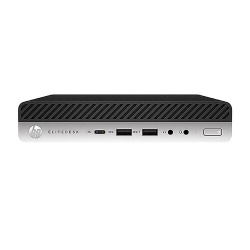 Mini PC Hp EliteDesk 800-G3-DM-35W Intel Core i7 16 Go RAM 256 Go SSD Noir Reconditionné