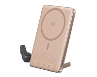 Chargeur pour téléphone mobile Iniu PB MagPro Slim 5k mAh Magnet+USB C Desert Titanium