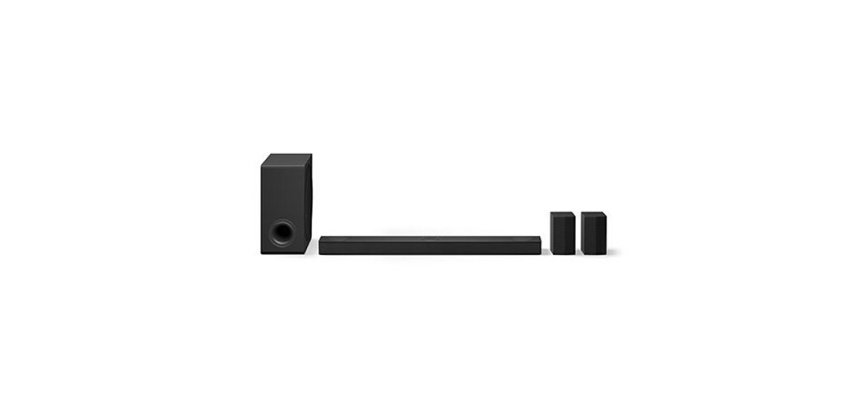 Barre de son Lg S80TR - 5.1.3ch - caisson de basse sans-fil - enceinte arriere sans-fil - Dolby Atmos - DTS:X