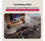 Barre de son Lg S95TR - 9.1.5ch - caisson de basse sans-fil - enceinte arriere sans-fil - Dolby Atmos - DTS:X