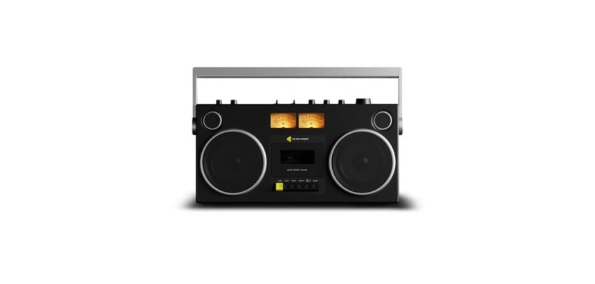 Radio We Are Rewind Blaster Curtis, enceinte Bluetooth portable avec lecteur cassette
