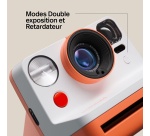 Appareil photo instantané Polaroid Polaroid Pack Fnac Darty Now Génération 3 Blanc + 8 films