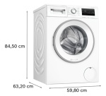 Lave-linge hublot Bosch WAN2827FFR