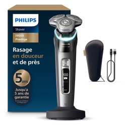 Rasoir électrique Philips XP9202/10 100 % étanche Serie i9000 prestige avec SkinIQ