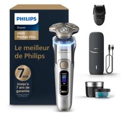 Rasoir électrique Philips XP9404/46 Serie i9000 prestige ultra 100 % étanche avec Skin IQ