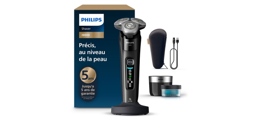 Rasoir électrique Philips X9000/30 Serie i9000 technologie SkinIQ