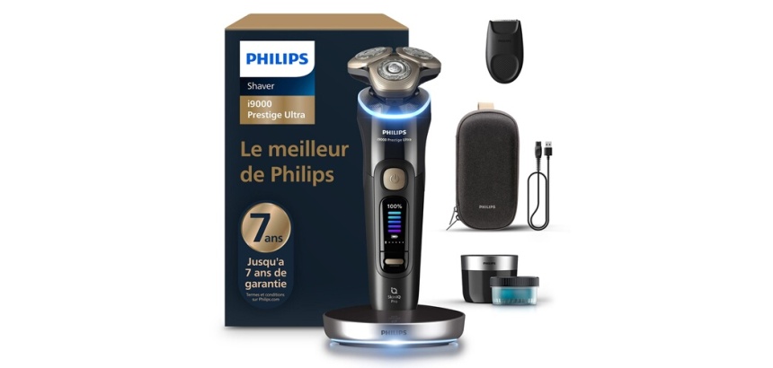 Rasoir électrique Philips XP9400/31 Serie i9000 prestige 100 % étanche avec Skin IQ