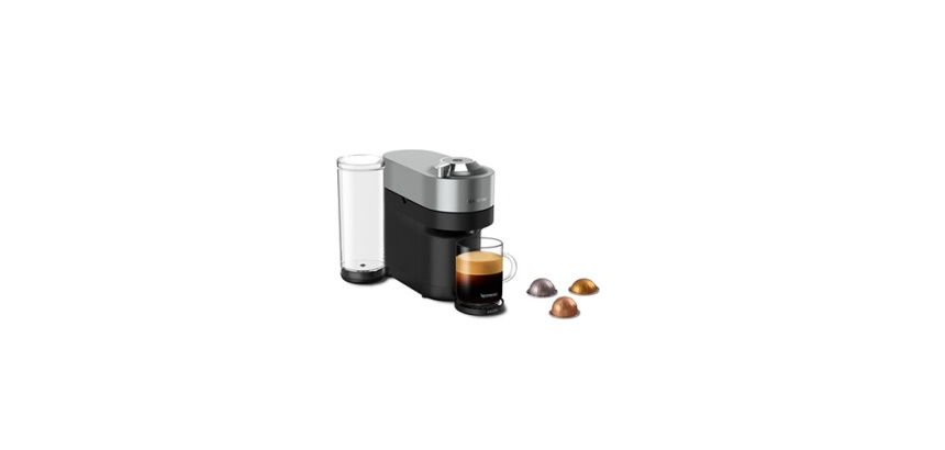 Cafetière Nespresso Krups Vertuo POP Plus YY5359FD Argent