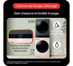 Lave-linge séchant Lg F214WT8GRBE WASHTOWER