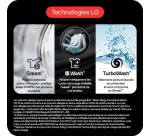 Lave-linge séchant Lg F214WT8GRBE WASHTOWER