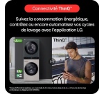 Lave-linge séchant Lg F214WT8GRBE WASHTOWER