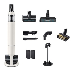 Aspirateur balai Samsung Bespoke AI Jet Lite Blanc - Sans fil - 2 batteries - VS80F28EES