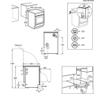 Cuisinière mixte Electrolux EKM668989X