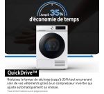 Sèche-linge pompe à chaleur Samsung DV90DB7845GB Noir