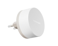 Chargeur pour téléphone mobile Twelve South Prise murale avec charge sans fil MagSafe/Qi2 et port USB C 20W PD integré Blanc
