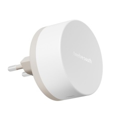 Chargeur pour téléphone mobile Twelve South Prise murale avec charge sans fil MagSafe/Qi2 et port USB C 20W PD integré Blanc