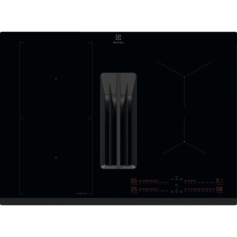 Plaque de cuisson avec hotte intégrée Electrolux KCC73443 + HOTTE INTEGREE