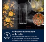 Plaque de cuisson avec hotte intégrée Electrolux KCC73443 + HOTTE INTEGREE