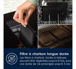 Plaque de cuisson avec hotte intégrée Electrolux KCC73443 + HOTTE INTEGREE
