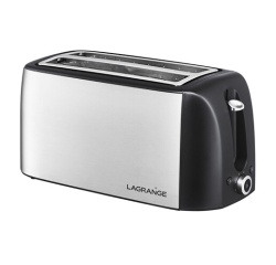 Grille pain Lagrange 519010 2 fentes Maxi tranches 1 400 W