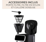 Cafetière filtre Lagrange 529010 Noir inox