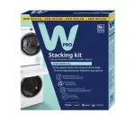 Kit de superposition Wpro Kit de superposition universel pour lave-linge/seche-linge avec tablette coulissante