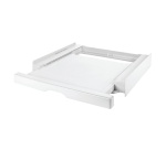 Kit de superposition Wpro Kit de superposition universel pour lave-linge/seche-linge avec tablette coulissante