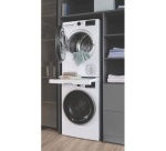 Kit de superposition Wpro Kit de superposition universel pour lave-linge/seche-linge avec tablette coulissante