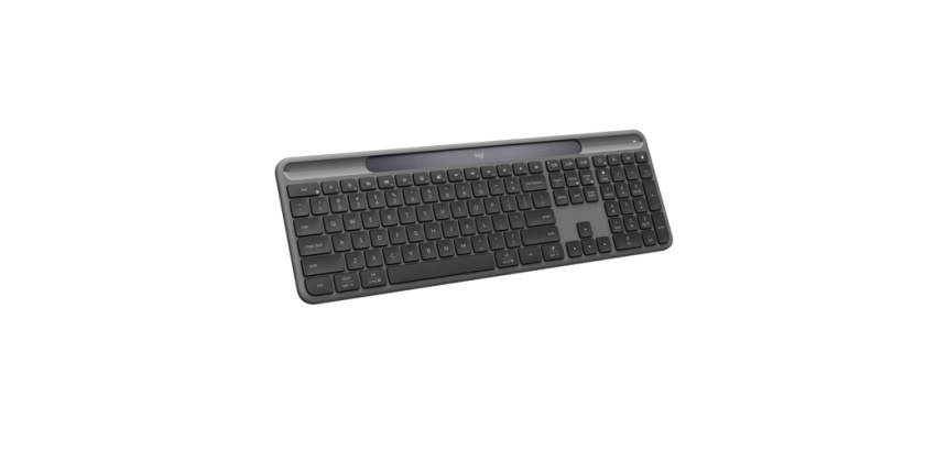 Clavier Logitech sans fil Bluetooth Azerty Signature Slim Solar+ Graphite