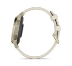 Montre connectée Garmin Lily 2 Active Or Lunaire avec bracelet en silicone Blanc
