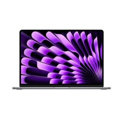 MacBook Apple Air 15" 256 Go SSD 16 Go RAM Puce M3 CPU 8 cœurs GPU 10 cœurs Gris sidéral 2024 Reconditionné