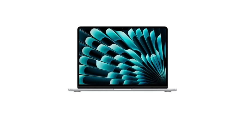 MacBook Apple Air 13" 512 Go SSD 8 Go RAM Puce M3 CPU 8 cœurs GPU 10 cœurs Argent 2024 Reconditionné