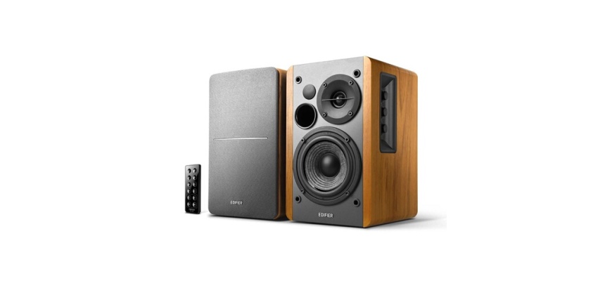 Enceinte connectée Hifi Edifier R1280DB Bois vendues par paire