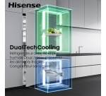 Réfrigérateur congélateur en bas Hisense RB5B250SSWC1 Blanc