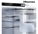 Réfrigérateur congélateur en bas Hisense RB5B250SSWC1 Blanc