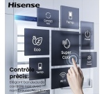 Réfrigérateur congélateur en bas Hisense RB5B250SSWC1 Blanc