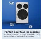 Lave-linge hublot Candy MULTIWASH MQD 410CBL9-47