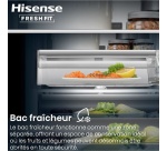 Réfrigérateur 1 porte Hisense RL3K370SAIE Freshfit Inox