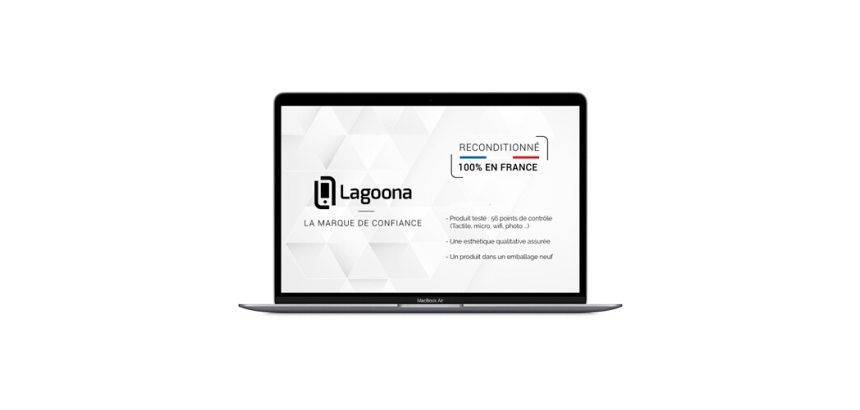 MacBook Apple Apple Air 13" 256 Go SSD 8 Go RAM Puce M1 CPU 8 cœurs GPU 7 cœurs Gris Sidéral 2020 Reconditionné