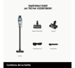 Aspirateur balai Samsung Jet 75E Pet Menthe VS20B75BGR1