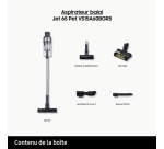 Aspirateur balai Samsung Jet 65 Pet Gris VS15A60BGR5