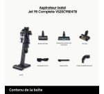 Aspirateur balai Samsung Jet 95 Complete Bleu VS20C95E4TB