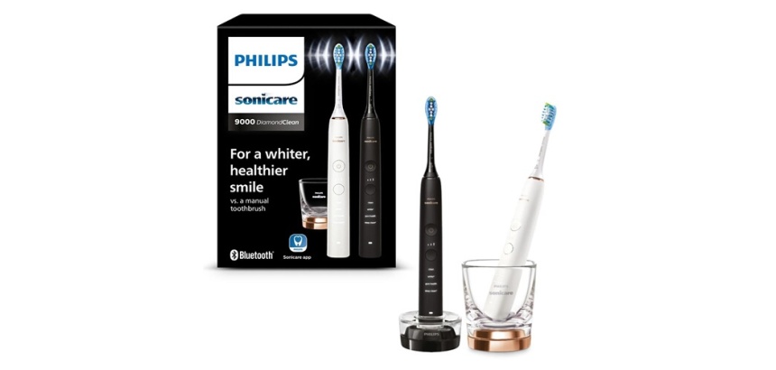 Brosse à dents électrique Philips SONICARE HX9914/57 Brosse a dents electrique - DiamondClean 9000 - Double manches