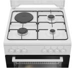 Cuisinière mixte Beko fbs63031wcs